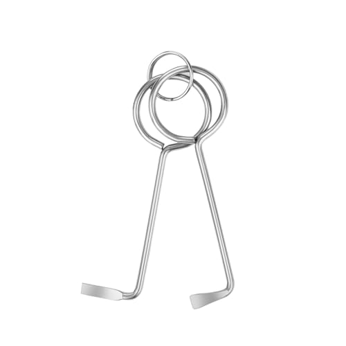 2 Stück Profi Dietrich Set, Buntbartschlüssel Universal,Universalschlüssel für Zimmertüren, Öffnet Nahezu Jede Tür, Öffnungs Werkzeug Ditrichsett,Bartschlüssel Dietrichset,Türöffner Schlüssel von PENCHUAN