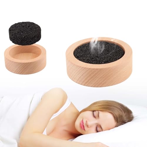 Diffuser Ätherische Öle, Hölz Aroma Diffuser für Aromatherapie, Schlafzimmer, Badezimmer, Büro, Auto und Reisen von PENCHUAN