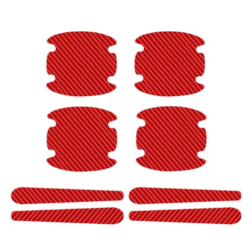 PENGFNB Autotürgriff Schutzfolie Set für Seat Ibiza IV 2015-2017, Anti-Kratz Türgriff Aufkleber Autotür Tasse Griff Griffmulde Schutz Lackschutzfolien,B/Red PENGFNB Autotürgriff Schutzfolie Set für Seat Ibiza IV 2015-2017, Anti-Kratz Türgriff Aufkleber Autotür Tasse Griff Griffmulde Schutz Lackschutzfolien,B/Red von PENGFNB