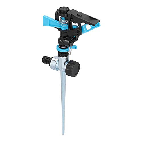 360 Rotation Automatische Sprinkler Wasser Sprinkler Bewässerungstool Rasengarten, Zinklegierung Material (Plastikspray -Kopfstil) von PENGQIANJU