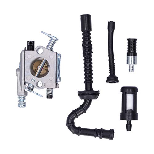 PENGQIANJU Carburetor -Kit -Eisen mit Luftfilterzubehör für 021 023 MS210 MS250 MS230 Gartenmaschinen PENGQIANJU Carburetor -Kit -Eisen mit Luftfilterzubehör für 021 023 MS210 MS250 MS230 Gartenmaschinen von PENGQIANJU