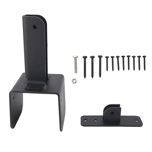 Dach Riser Bracket Stahl Stall Proof Dachstütze Pergola Klammer Pavillon Deck Pflanzenwachstum (Typ 2 (6 mm 6 mm 8 mm 10 mm 12 mm)) von PENGQIANJU