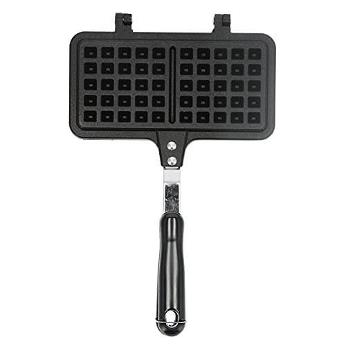 Doppelseitige Nicht -Stick -Waffel -Backformpfanne mit robusten Stahlgriffen für Partys Cafés Aluminium Schwarz Doppelseitige Nicht -Stick -Waffel -Backformpfanne mit robusten Stahlgriffen für Partys Cafés Aluminium Schwarz von PENGQIANJU
