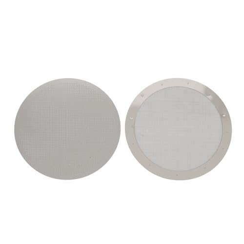 Edelstahl -Maschenscheibe -Kaffeefilter französischer Presseersatz 2,4 Zoll Easy Brewing (Keine Filterpapiere) von PENGQIANJU