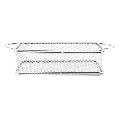 Edelstahl Multifunktionsbratenkorb leicht zu waschen und ergonomischem Griff für Pommes Frites und Hühnerliebhaber Edelstahl Multifunktionsbratenkorb leicht zu waschen und ergonomischem Griff für Pommes Frites und Hühnerliebhaber von PENGQIANJU
