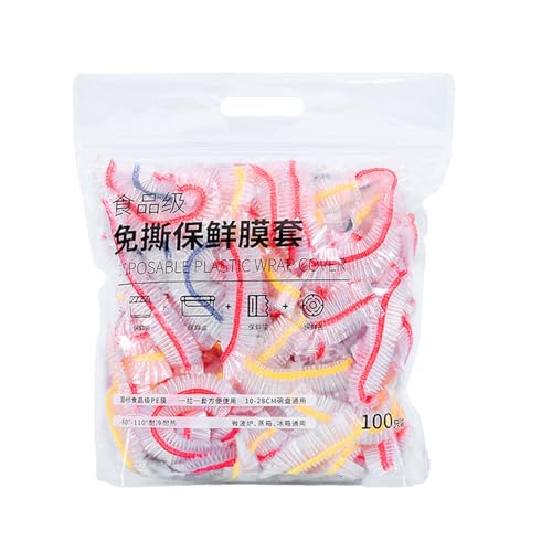 Einwegschalenabdeckungen dehnbar elastischer Wrap für Home 100pcs von PENGQIANJU