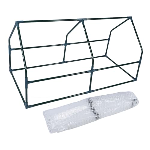 Garten Gewächshaus professionellem Freeze Proofing Wind präsentieren starker Stahlrahmen Indoor -Gewächshauszelt tragbar (120*60*60 cm) von PENGQIANJU