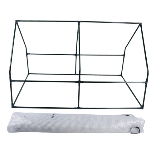Garten Gewächshaus professionellem Freeze Proofing Wind präsentieren starker Stahlrahmen Indoor -Gewächshauszelt tragbar (150*90*90 cm) von PENGQIANJU