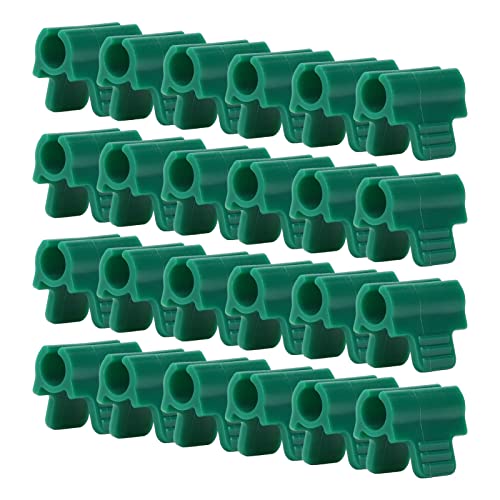 Gewächshausklemmen robuste Plastikklammern leicht manipulieren für Gewächshäuser Garten (14 mm verdickt) von PENGQIANJU