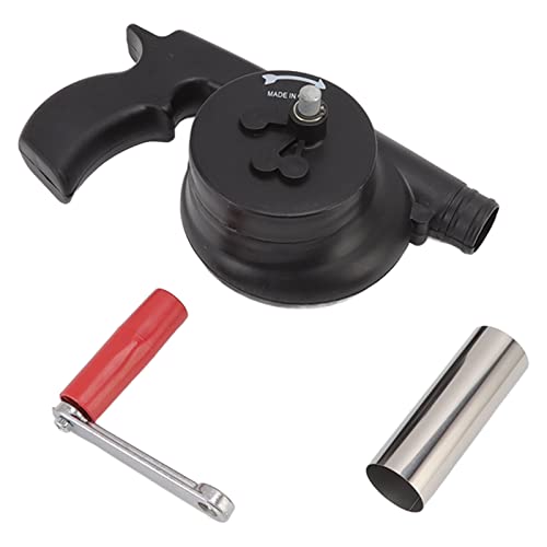 Hand Crank BBQ Blower Portable Robuste ABS Grillventilator für Camping Picknick von PENGQIANJU