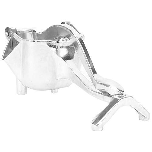 Handbuch Fruchtzitrone Zitronenpresse Squeezer Aluminiumlegierung Extraktor Haushaltsquetschwerk für Heimküche Silber von PENGQIANJU