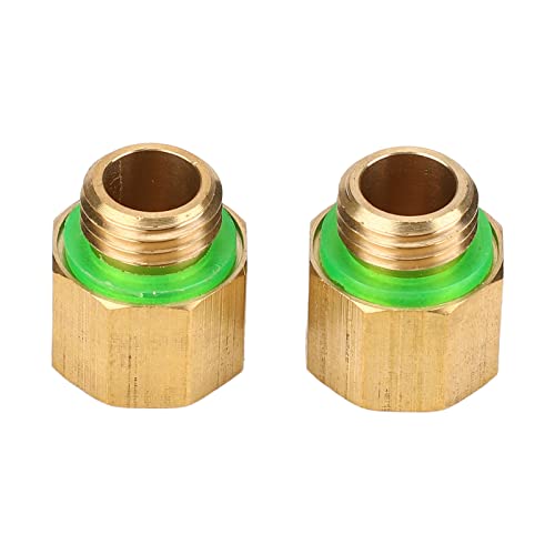 Hochdrucksprühschützer -Reduzieradapter stabil sturdischer Versiegelung Waschmaschine Einfache Installation für Bewässerungskupfer 2PCs Hochdrucksprühschützer -Reduzieradapter stabil sturdischer Versiegelung Waschmaschine Einfache Installation für Bewässerungskupfer 2PCs von PENGQIANJU
