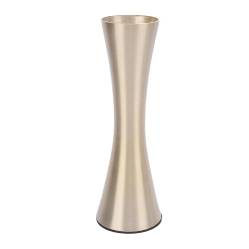 Hoher schlanker eleganter Gold Metall Blume Vase Hochzeitstisch Herzstück Dekorationen Home Schlafzimmer Wohnzimmer Büro Büro Hoher schlanker eleganter Gold Metall Blume Vase Hochzeitstisch Herzstück Dekorationen Home Schlafzimmer Wohnzimmer Büro Büro von PENGQIANJU