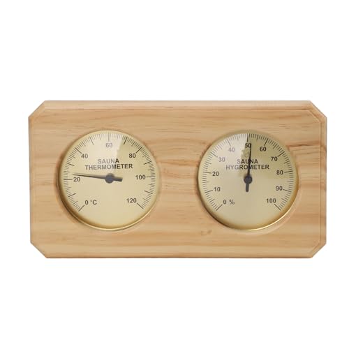Holz Sauna Thermometer Hygrometer 2 in 1 Luftfeuchtigkeit Temperaturmessung Indoor Thermometer Feuchtigkeit Hotel Sauna Zimmer Holz Sauna Thermometer Hygrometer 2 in 1 Luftfeuchtigkeit Temperaturmessung Indoor Thermometer Feuchtigkeit Hotel Sauna Zimmer von PENGQIANJU