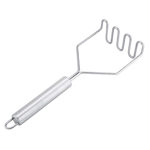 Kartoffelstampfer aus Edelstahl, robustes Küchengerät für verschiedene Gerichte und Desserts ohne Verformung Kartoffelstampfer aus Edelstahl, robustes Küchengerät für verschiedene Gerichte und Desserts ohne Verformung von PENGQIANJU