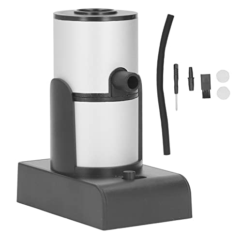 Kompakte Silber -Handheld -Rauchermaschine für Cocktails Fleischfutter Rauch Infuser von PENGQIANJU