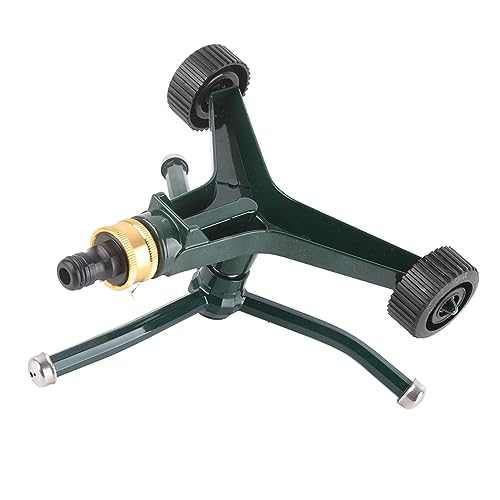 Metall DREI Arm Sprinkler Edelstahldüse Stall automatisch drehen Rasensprinkler Bewässerung Rasen von PENGQIANJU