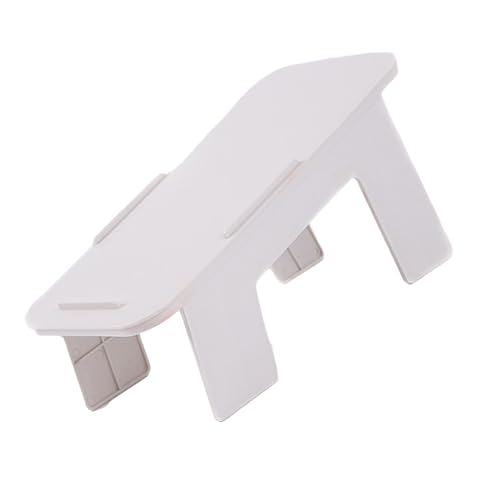 Organizzatore di Slot di Scarpe in plastica Porta di Scarpe a Doppio Strato Stacker per Closet Home (Bianco) von PENGQIANJU