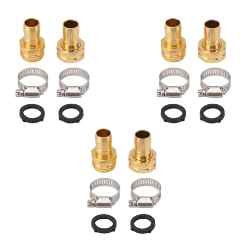 PENGQIANJU 3 Set Garden Schlauch Reparaturkit Stecker Klemmen Schlauch für 3 4 5 8 Gartenschlauch von PENGQIANJU