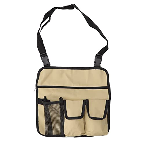 PENGQIANJU Campingstuhl Hanging Bag Wasser verhindern Oxford Stoff Verstellbarer tragbare Strandstühle Aufbewahrungsbeutel (Khaki) von PENGQIANJU
