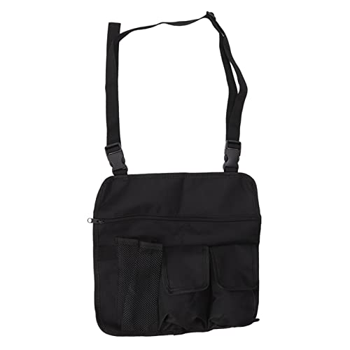 PENGQIANJU Campingstuhl Hanging Bag Wasser verhindern Oxford Stoff Verstellbarer tragbare Strandstühle Aufbewahrungsbeutel (Schwarz) von PENGQIANJU