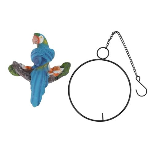 PENGQIANJU Hängende Papageienation Exquisites Harzschmuck für Innengarten im Freien im Freien im Freien im Freien PENGQIANJU Hängende Papageienation Exquisites Harzschmuck für Innengarten im Freien im Freien im Freien im Freien von PENGQIANJU