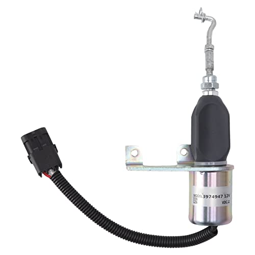 PENGQIANJU Kraftstoff Abgeschaltet Magnetventil Elektrische Robuste 3974947 Bagger Motor Stop Zubehör von PENGQIANJU