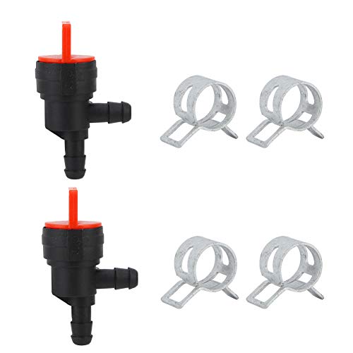 PENGQIANJU Kraftstoffausfall Ventil 90 Grad 2 Pecs Set für Briggs und Stratton 698181 494539 697944 Rasenmäher von PENGQIANJU