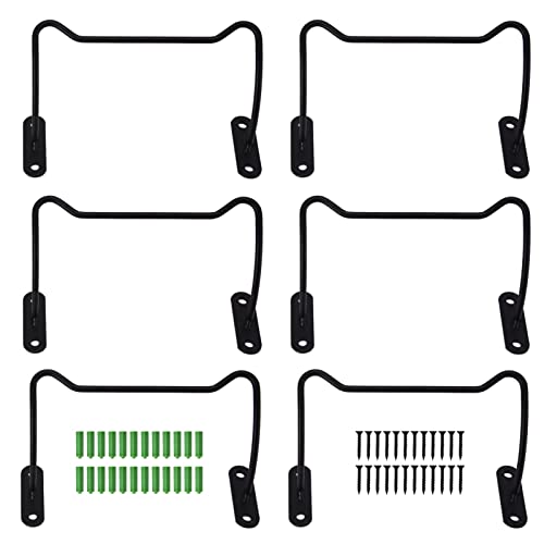 PENGQIANJU Metall Rotwein Displayhalter Wandmontage Weinflasche Rack für Home Bars von PENGQIANJU