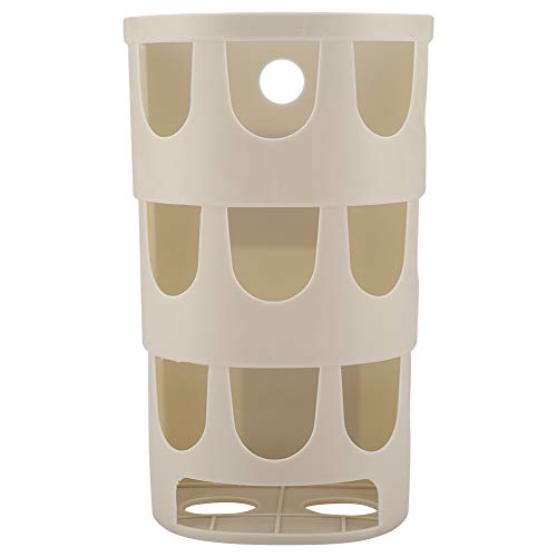 PENGQIANJU Plastik Wandmontage Müllsack Aufbewahrung Kiste Küche Schlafzimmer Badezimmer Weiß gut pp sicher nicht (Khaki) von PENGQIANJU