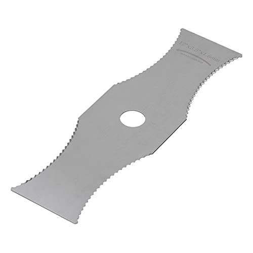 PENGQIANJU Rasenmäher Blade weißer Stahl Undereder Blade Gras Trimmer Accessoires Teile mit Sägezahn für die Wartung von Rasen von PENGQIANJU