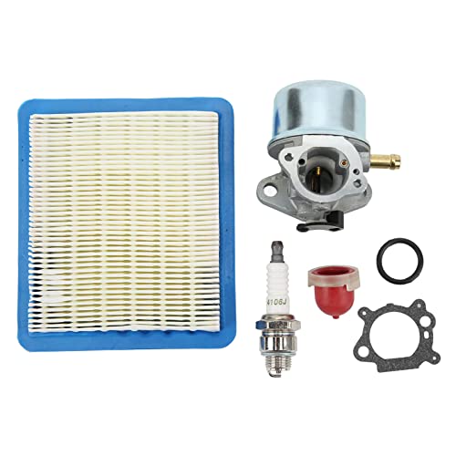 PENGQIANJU Rasenmäher Vergaserersatz Set Robustes Aluminium -Material Kit einfache Installation und Demontage der Zündkerzenluftfilter Red Lampe Waschmaschine anwendbarer Modell PENGQIANJU Rasenmäher Vergaserersatz Set Robustes Aluminium -Material Kit einfache Installation und Demontage der Zündkerzenluftfilter Red Lampe Waschmaschine anwendbarer Modell von PENGQIANJU