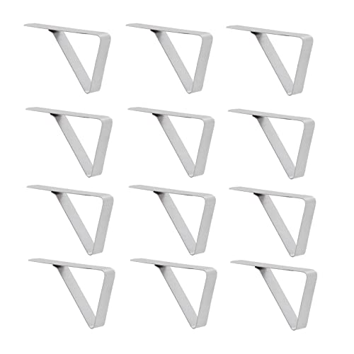 PENGQIANJU Rostfreie Stahl robuste dreieckige Tischdecke Clips Garten Esstisch Elegant 12 Prozent von PENGQIANJU