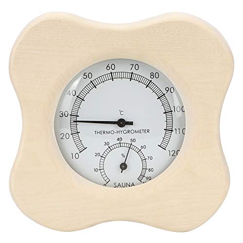 PENGQIANJU Sauna Zimmer Holz Thermo Hygrometer 2 IN 1 DAMPFZIMMER ZUBEHÖR PENGQIANJU Sauna Zimmer Holz Thermo Hygrometer 2 IN 1 DAMPFZIMMER ZUBEHÖR von PENGQIANJU