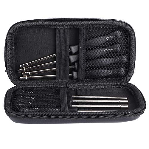 PENGQIANJU Schraubendreher -Set Aluminiumlegierung Vergaser Einstellen von Werkzeugspeicherfall 8PCS -Kit für einfache Einstellungen Universal anwendbarer Szene von PENGQIANJU