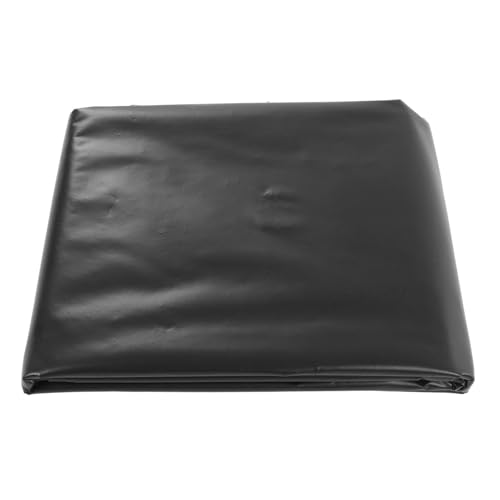 PENGQIANJU Stabile Schwarze PE-Teichfolie, ideal für Wasserspiele, Hinterhof, Garten (2 * 2m) von PENGQIANJU