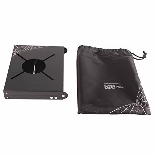 PENGQIANJU Tragbarer Campingtisch aus Aluminiumlegierung mit Aufbewahrungstasche zum Kochen im Freien von PENGQIANJU