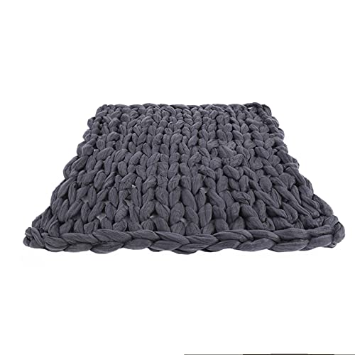 Plüsch, kötelartiges Sofa Decke weich warm großes Sperry für Wohnzimmer oder Schlafzimmer (Grau) von PENGQIANJU