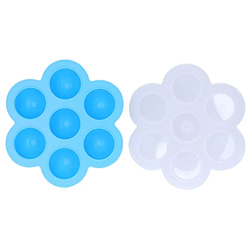 Silikon Manche Leute Food Container Cupcake bilden manche Leute Food Supplement Box mit Deckel Himmelblau von PENGQIANJU