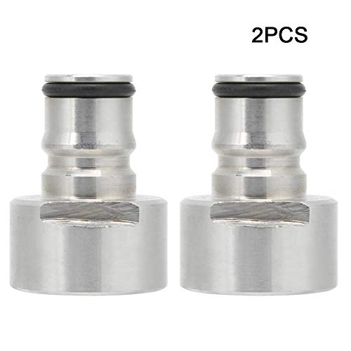 Stailess Stahlkugel Fass -Kuppler -Adapter stabiler Zuhause Brewing Kit G5 8in von PENGQIANJU
