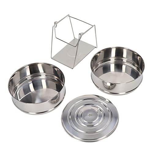 Stapelbar 304 Edelstahl -Dampfkochgeschirr 2 -Tier -Kochgeschirr mit Deckel zum Kochen Küche Stapelbar 304 Edelstahl -Dampfkochgeschirr 2 -Tier -Kochgeschirr mit Deckel zum Kochen Küche von PENGQIANJU