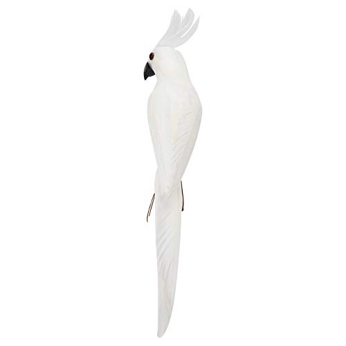 Süße Simulation Schaumpapagei künstliche Vogeldekoration exquisites Detail für Garten Heimdekoration 27,5 cm Weiß Süße Simulation Schaumpapagei künstliche Vogeldekoration exquisites Detail für Garten Heimdekoration 27,5 cm Weiß von PENGQIANJU