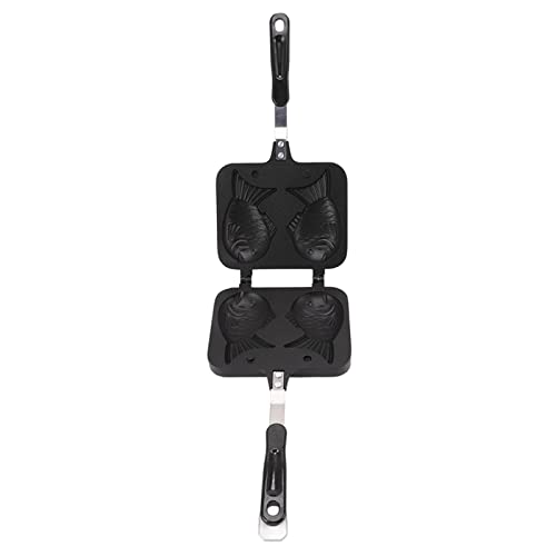 Taiyaki Pan Maker Non -Stick doppelseitig fischförmige Kuchenform leicht zu waschen für die Waffelherstellung Taiyaki Pan Maker Non -Stick doppelseitig fischförmige Kuchenform leicht zu waschen für die Waffelherstellung von PENGQIANJU