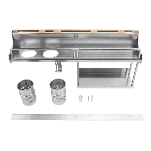 Wandmontierte Rack Aluminiumlegierung Utensil Organizer Raumsparende Design für Küche Wandmontierte Rack Aluminiumlegierung Utensil Organizer Raumsparende Design für Küche von PENGQIANJU