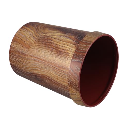 PENIKOKO 1 Stück Retro Holzoptik Abfalleimer Kreativer Kunststoff Mülleimer mit Zufälligem Muster für Zuhause Bad und Büro und Hygienisch PENIKOKO 1 Stück Retro Holzoptik Abfalleimer Kreativer Kunststoff Mülleimer mit Zufälligem Muster für Zuhause Bad und Büro und Hygienisch von PENIKOKO