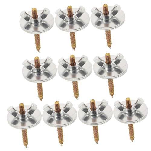 PENIKOKO 10 Sätze Teiliges Schrauben Mutter Vogelkäfig Sitzstangen Befestigung Stabiles Präzise Maße Einfache Anbringung Langlebige Vogelkäfig Zubehörteile zur Sicheren Fixierung von PENIKOKO 10 Sätze Teiliges Schrauben Mutter Vogelkäfig Sitzstangen Befestigung Stabiles Präzise Maße Einfache Anbringung Langlebige Vogelkäfig Zubehörteile zur Sicheren Fixierung von von PENIKOKO