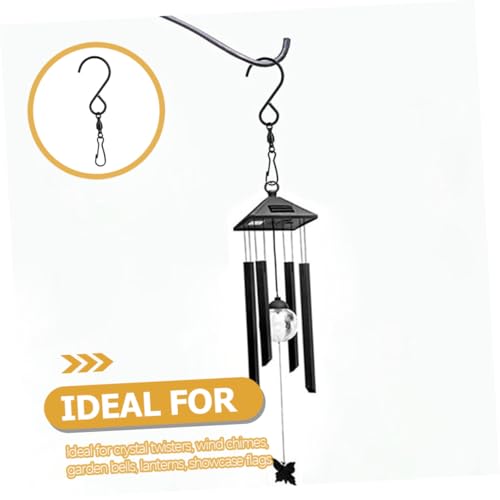 PENIKOKO 10 Stück Edelstahl Drehhaken Drehbar Windspiel Haken für Garten Terrasse Blumenampel Halterung Robust und Rostfrei PENIKOKO 10 Stück Edelstahl Drehhaken Drehbar Windspiel Haken für Garten Terrasse Blumenampel Halterung Robust und Rostfrei von PENIKOKO