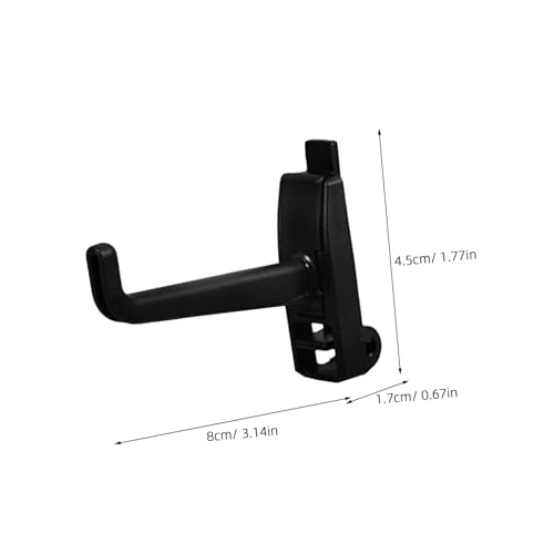 PENIKOKO 10 Stück Kunststoff Pegboard Haken Leichtes Abs Material Vielseitige Wandaufhängung für Werkzeuge und Utensilien Werkzeugfreie Montage für Garage Werkstatt und Haushalt von PENIKOKO