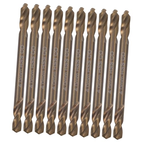 PENIKOKO 10 Stück Teiliges Cobalt stahl Doppelkopf Kurz für Metall Edelstahl Aluminium Kunststoff Holz Hohe Härte Verschleißfest Effiziente Spiralbohrer mit Praktischer Aufbewahrungsbox PENIKOKO 10 Stück Teiliges Cobalt stahl Doppelkopf Kurz für Metall Edelstahl Aluminium Kunststoff Holz Hohe Härte Verschleißfest Effiziente Spiralbohrer mit Praktischer Aufbewahrungsbox von PENIKOKO