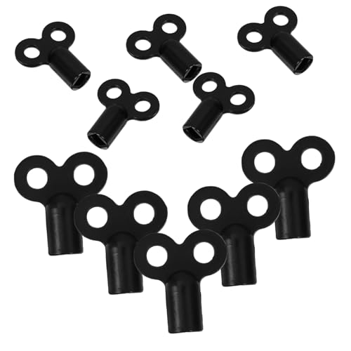 PENIKOKO 10 Stück Teiliges Metall Heizkörper entlüftungsschlüssel aus Zinklegierung Rostbeständig Kompatibel mit Verschiedenen Radiatoren Verbessert Wärmeleistung durch Effiziente von PENIKOKO